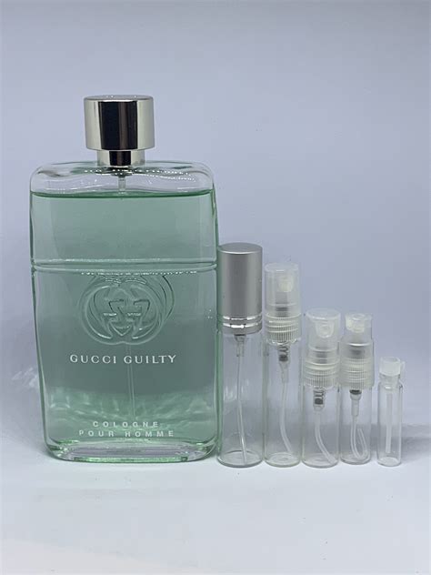 gucci guilty cologne sample.